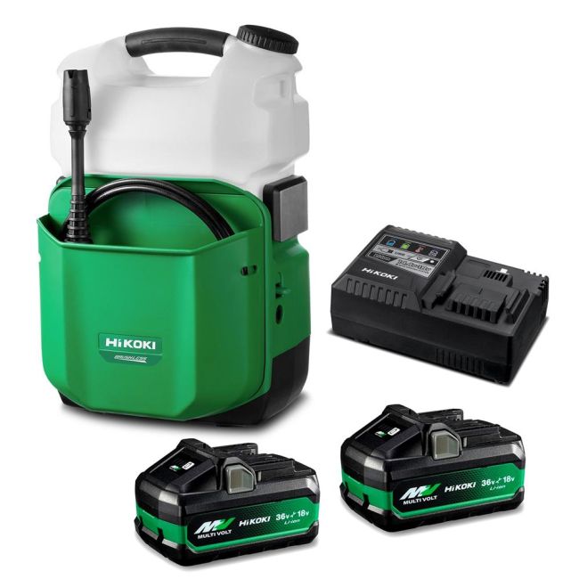 HiKOKI 18V Li-ion Cordless Pressure Washer Combo Kit AU40100005