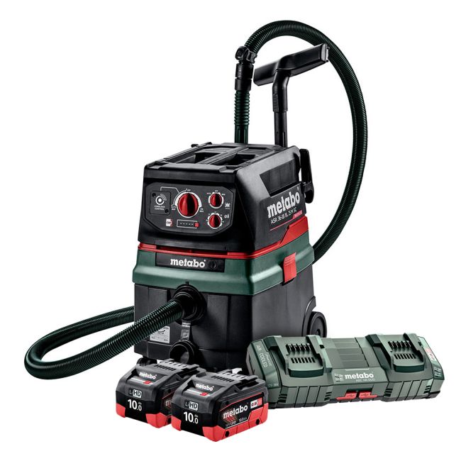 Metabo 36V 10.0Ah 25L Li-ion Cordless Brushless M-Class Vacuum Cleaner Combo Kit AU60204600