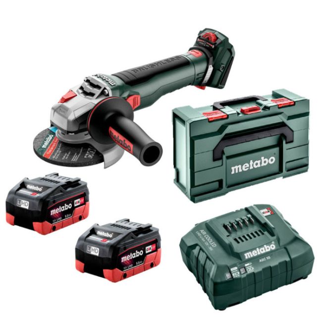 Metabo 18V Variable Speed Angle Grinder Kit AU61305700