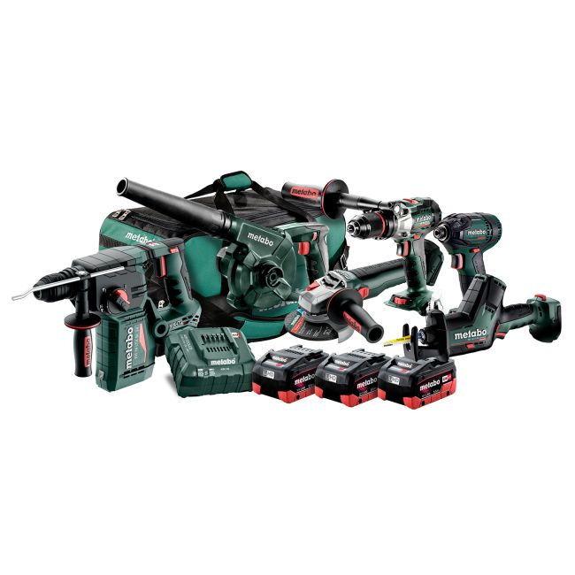 Metabo 18V 5.5Ah 6 Piece Brushless Combo Kit AU68600950
