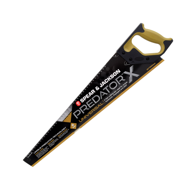 Spear & Jackson Handsaw X Fleam Teeth Predator SJ-B98X