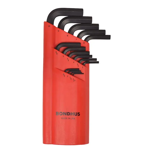Bondhus 15 PC Ball End L-WR Metric 1.270 Sutton BD10995