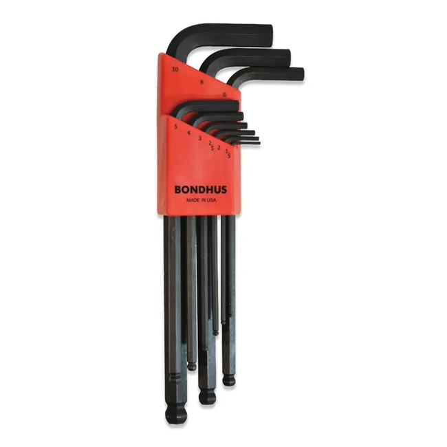 Bondhus 9 PC Ball End L-WR 1.50MM BD10999