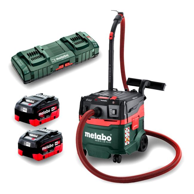 Metabo 36V 20L 5.5Ah L Class Wet/Dry Vacuum AU60207200