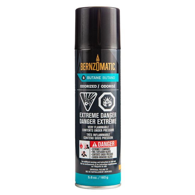 Bernzomatic BF56 Butane Cylinder 5.6Oz Triple-Refined High Quality BF56