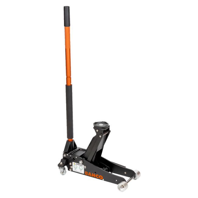 Bahco 1.2T Steel-Aluminium Hydraulic Trolley Jack BH1AOZ1200B