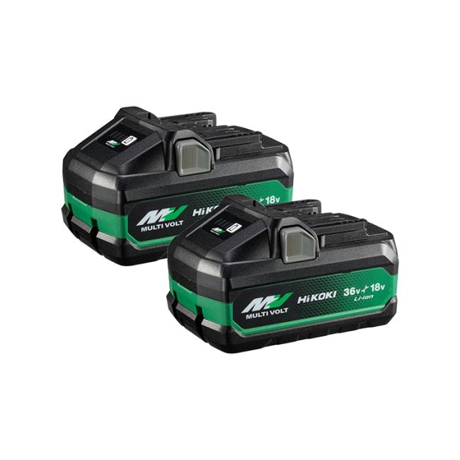 HiKOKI 18/36V Multivolt Battery Twin Pack BSL36A18X(TWN)