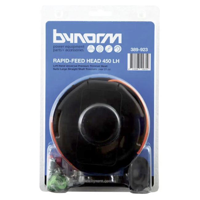 Bynorm 389-923 Whipper Snipper Bump Feed Head Large LEFT HAND Over 27cc 389-923