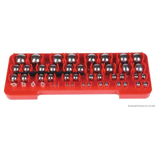 Accud 1-25mm Steel Ball Set AC-526-025-01
