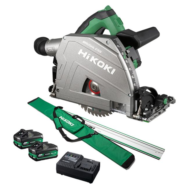 HiKOKI 36V 165mm Brushless Plunge Cut Saw Kit C3606DPA(HRZ)