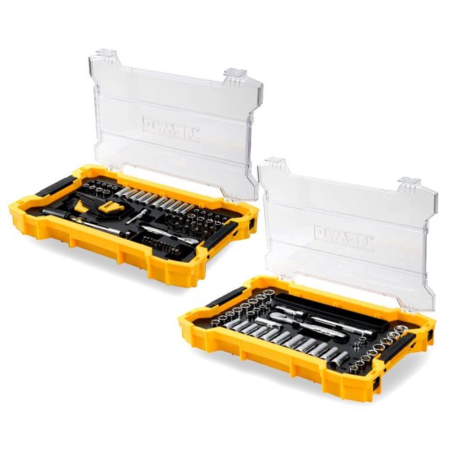 DeWALT 131PC 1/4" & 3/8" Drive SAE/Metric DWMT45402-1