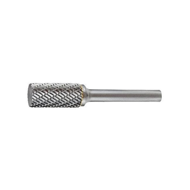 Holemaker Carbide Burr Cylindrical Square End 3/8" X 3/4" Head 1/4" Shank Dc CB-SA3