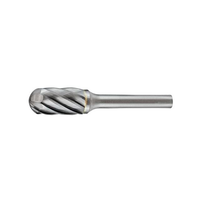 Holemaker Carbide Burr Cylindrical Radius End 1/4" X 5/8" Head 1/4" Shank Ac CB-SC1-AC