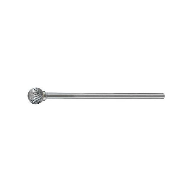 Holemaker Carbide Burr Ball Shape 1/2" Diameter 1/4" X 6" Shank Dc CB-SD5L6