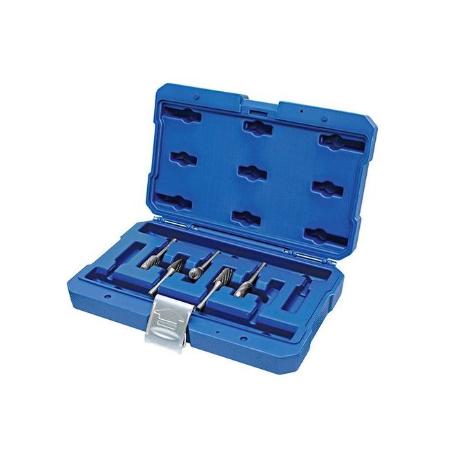 HOLEMAKER CARBIDE BURR SET, 5PCE SB5, SC5, SD5, SF5, SA5-AC CB-SET-04