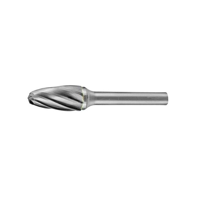 Holemaker Carbide Burr Tree Shape Radius End 3/8" X 3/4" Head 1/4" Shank Ac CB-SF3-AC