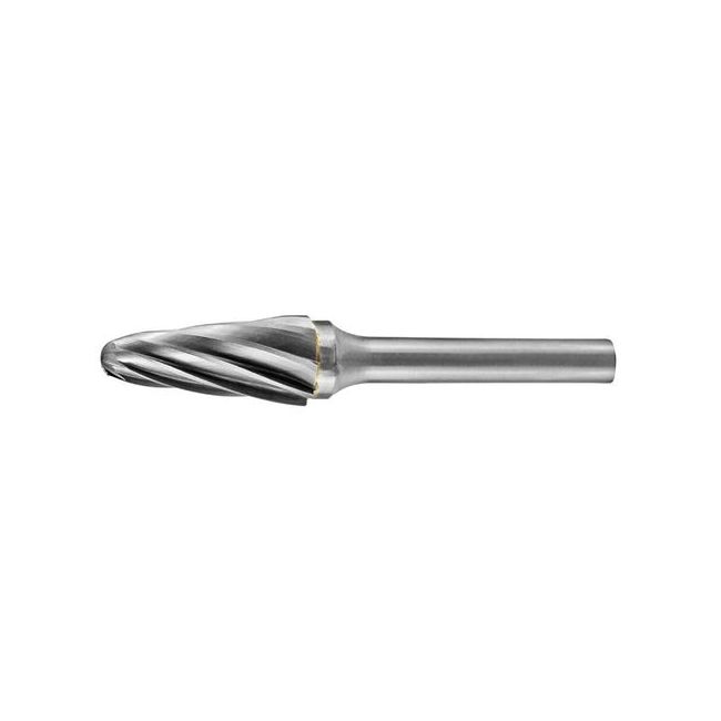 Holemaker Carbide Burr Tapered Radius End 5/8" X 1-5/16" Head 1/4" Shank Ac CB-SL6-AC