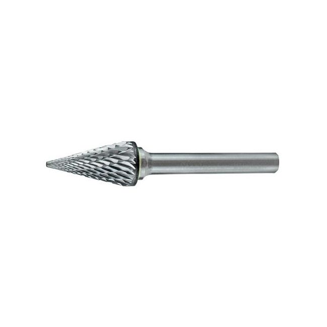 HOLEMAKER CARBIDE BURR, CONE SHAPE, 1/4" X 3/4" HEAD, 1/4" SHANK DC CB-SM2