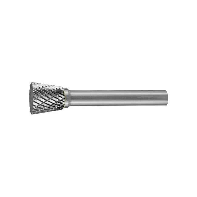 Holemaker Carbide Burr Inverted Cone Shape 3/4" X 5/8" Head 1/4" Shank Dc CB-SN7