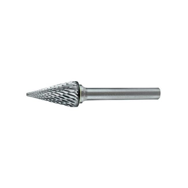 Holemaker Carbide Burr Cone Shape 5/8" X 1-1/8" Head 6MM Shank Dc CB6M-SM6