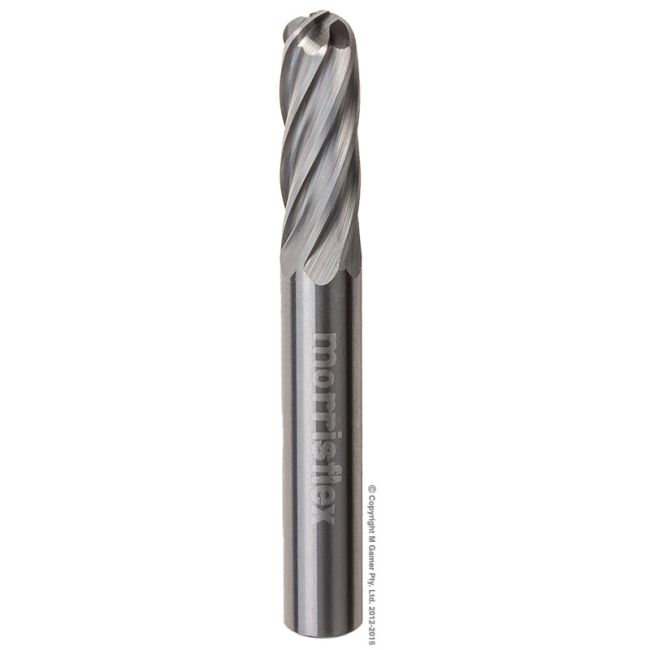 Morrisflex Non-ferrous Radius Ended Cylinder Burr - Size 1 CBSC1NF