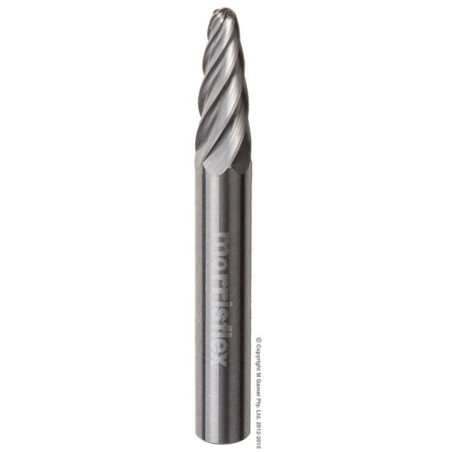 Morrisflex Non-ferrous Ball Nosed Tree Burr - Size 1 CBSF1NF