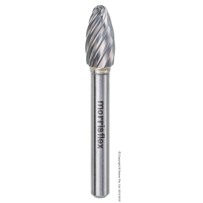 Morrisflex Stainless Steel Ball Nosed Tree Burr - Size 3 CBSF3INOX