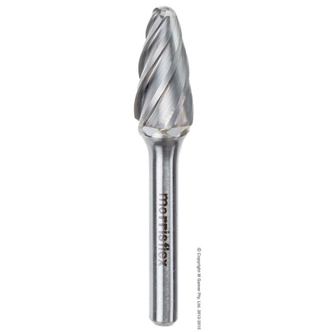 Morrisflex Non-ferrous Ball Nosed Tree Burr - Size 5 CBSF5NF