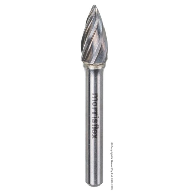 Morrisflex Non-ferrous Pointed Tree Burr - Size 3 CBSG3NF