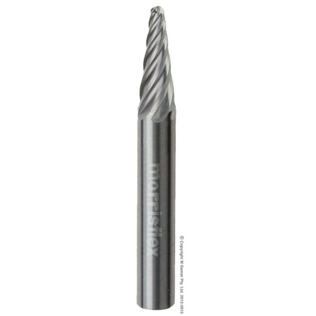 Morrisflex Non-ferrous Ball Nosed Cone Burr - Size 1 CBSL1NF