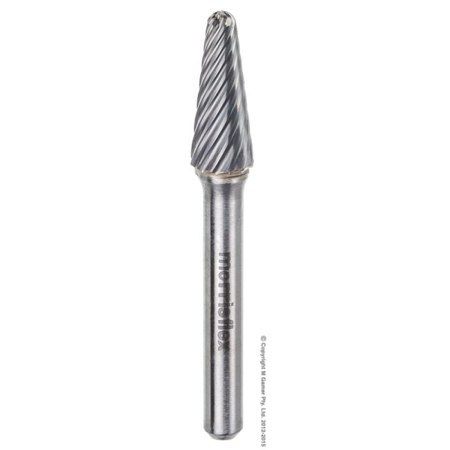Morrisflex Stainless Steel Ball Nosed Cone Burr - Size 3 CBSL3INOX