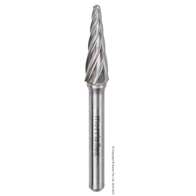 Morrisflex Non-ferrous Ball Nosed Cone Burr - Size 3 CBSL3NF