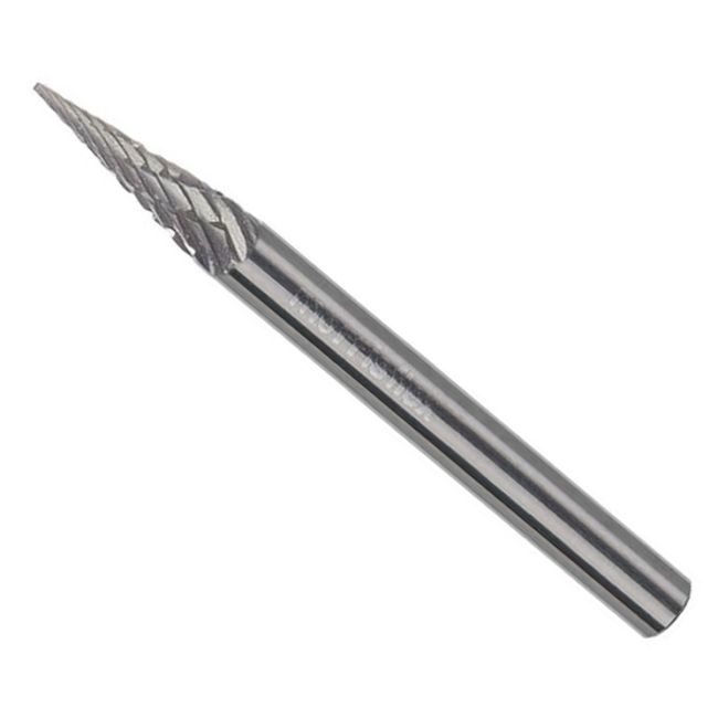 Morrisflex Cone Burr Size 0 Precision CNC Machined Solid Carbide CBSM42