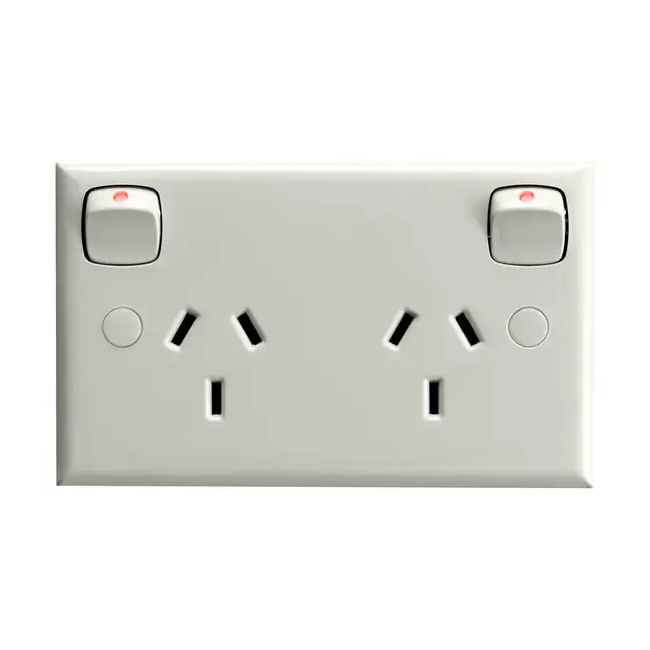 HPM Standard Double Powerpoint White CD777WE