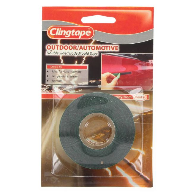 Clingtape RB67 Automotive Double Sided Tape 12mm x 4m RB67