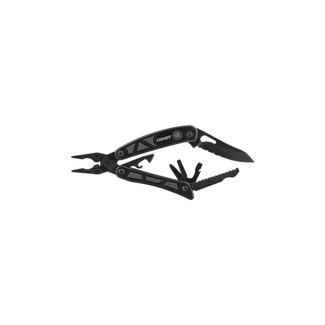 COAST 14 TOOLS DUAL LED MULTITOOL 7.5CM BLADE, BLACK COALED155