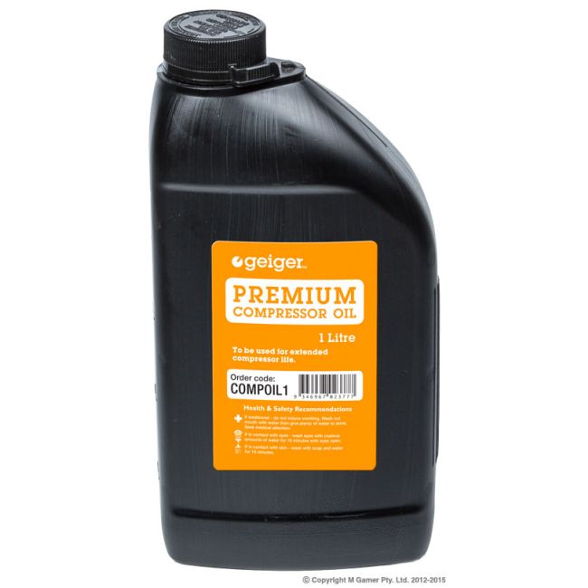 Geiger 1Ltr Compressor Oil COMPOIL1