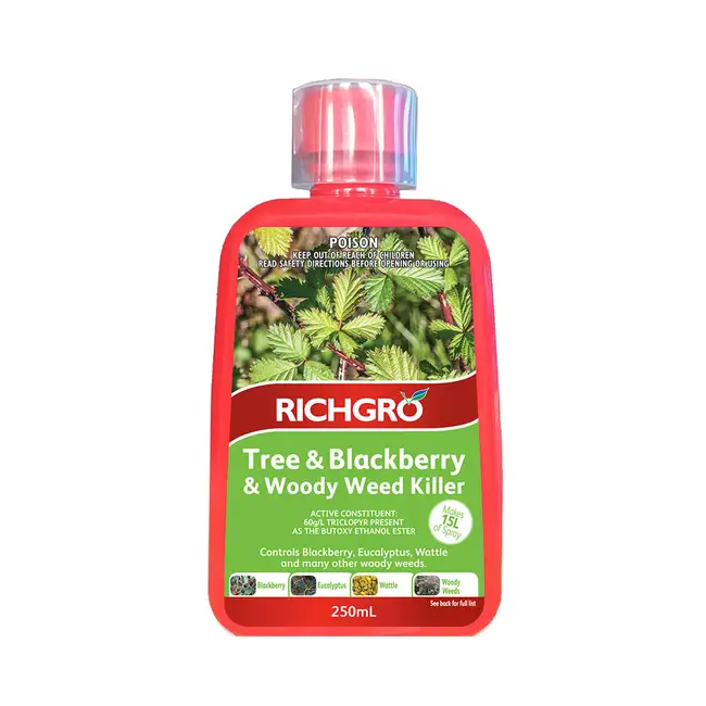 Richgro Tree & Blackberry & Woody Weed Killer 250ml CR1828