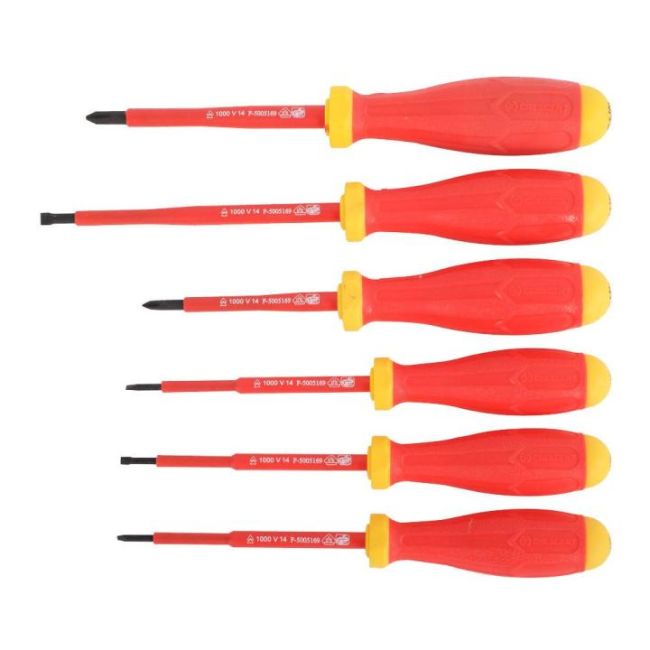 Crescent Screwdriver Set 6 Piece 1000v Soft Grip CSD6HV