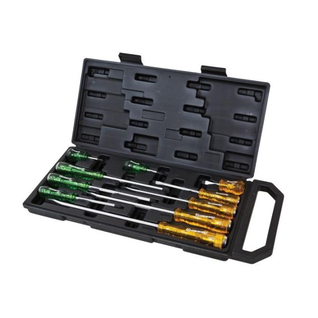 Crescent Screwdriver Set 10 Piece Industrial Tang-Thru CSDIND10