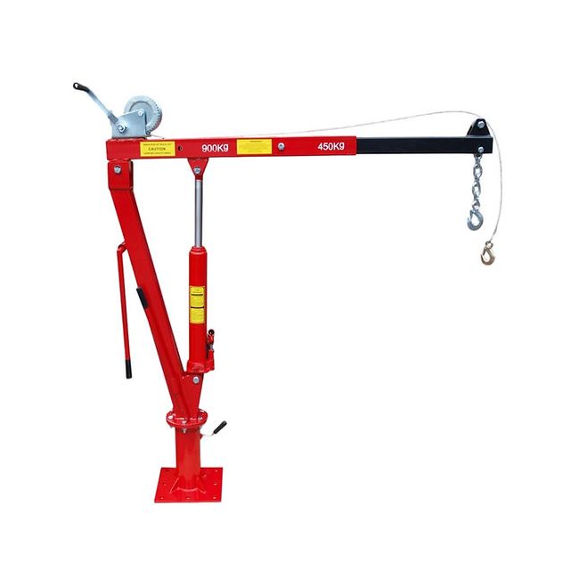 Millers Falls 900KG Hydraulic Utility Crane with Winch CRSC2TW