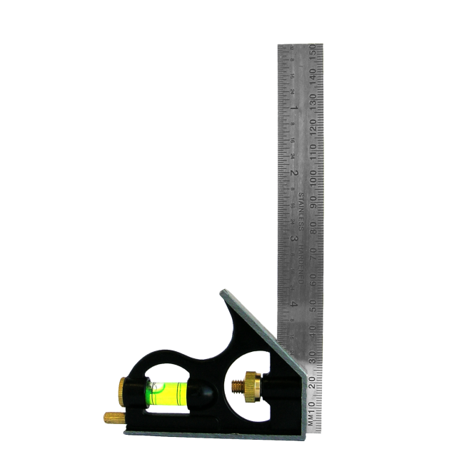 ECLIPSE COMBINATION SQUARE METRIC & IMPERIAL 150MM/6" EC-CS150