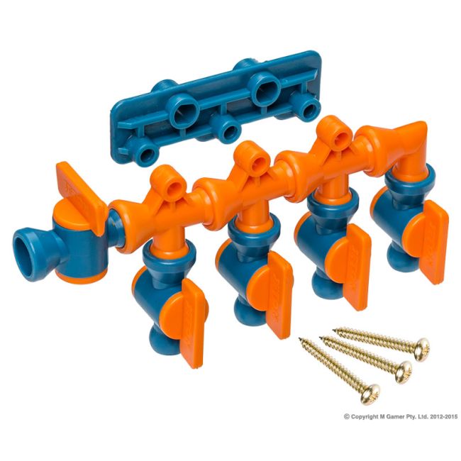 Jeton 1/4" Main Flow Control Manifold CS52410