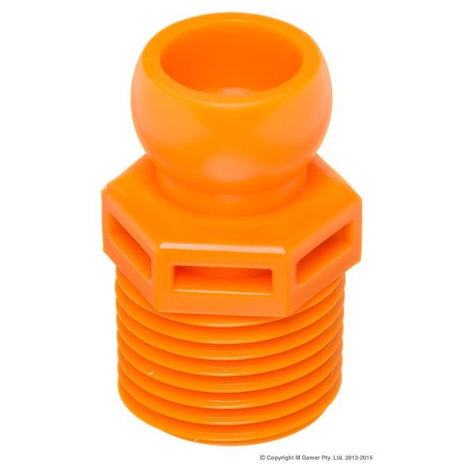 Jeton 3/8" PT Male to 3/8" Ball Connector (Pack of 4) CS83035