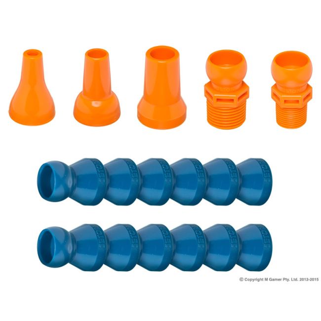Jeton 1/2" Assorted Nozzle Kit with PT Connectors CS84040