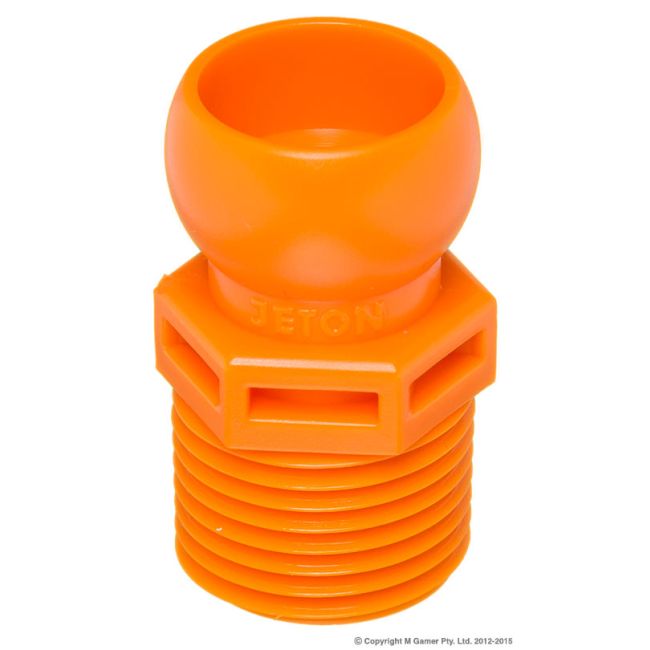 Jeton 1/2" PT Male to 1/2" Ball Connector (Pack of 4) CS84045