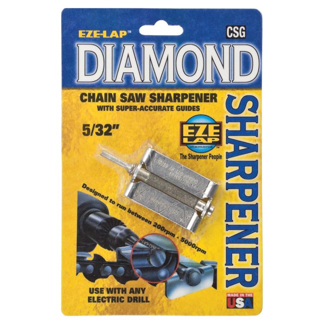 Eze-Lap 5/32" Diamond Chainsaw Sharpening File CSG 5/32