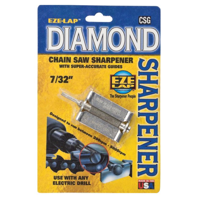 Eze-Lap 7/32" Diamond Chainsaw Sharpening File CSG 7/32