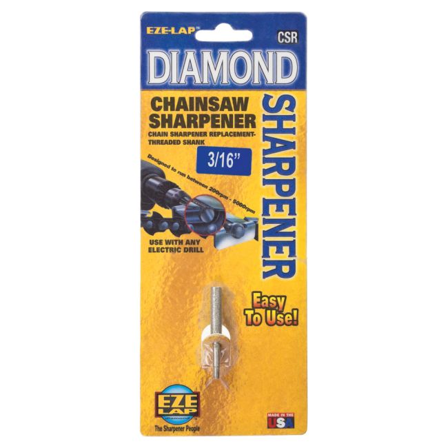 Eze-Lap 3/16" Diamond Chainsaw Sharpening File CSR 3/16