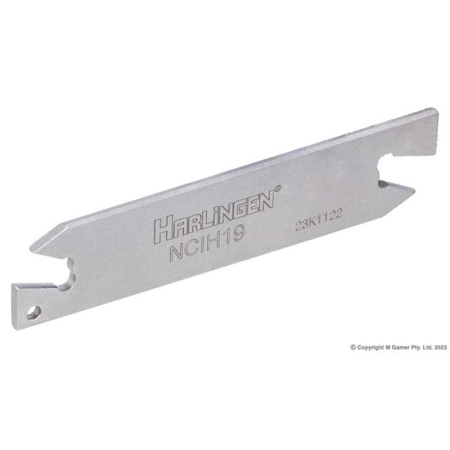 Harlingen Nickel Plated Cut Off Blade - NCIH19-3 NCIH19-3